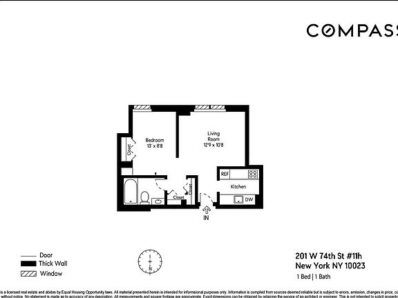 2nd image of 201 W 74th St APT 11H
