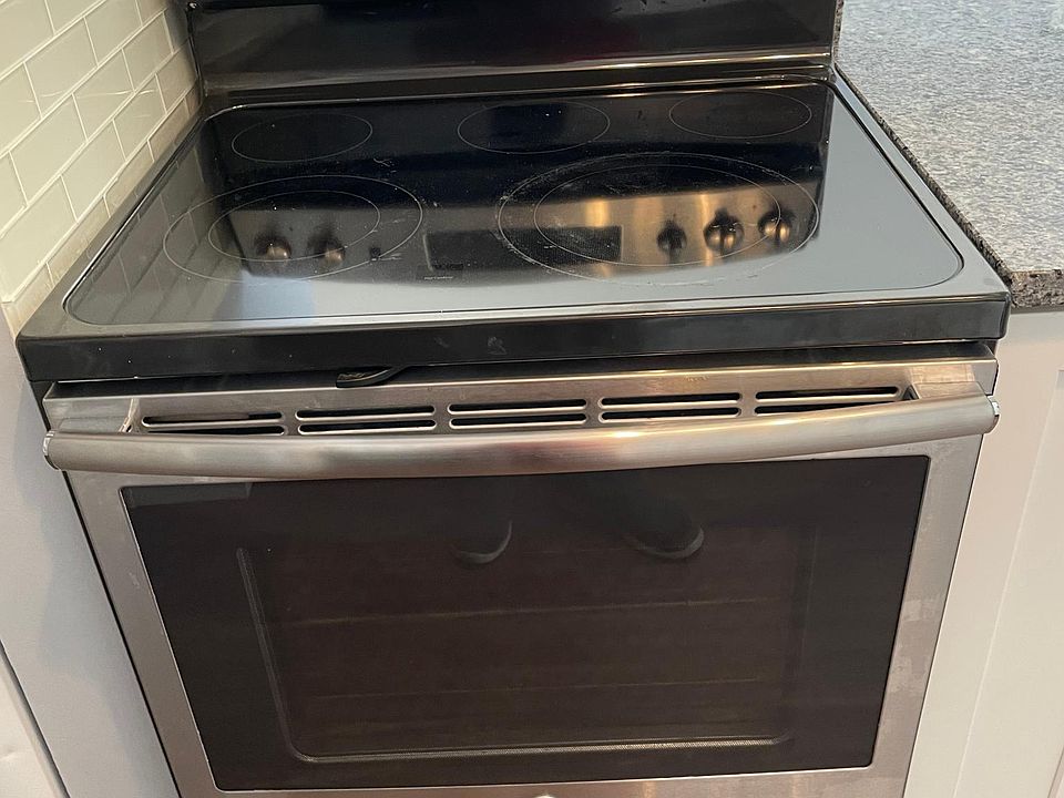 Stainless steel Appliances.
