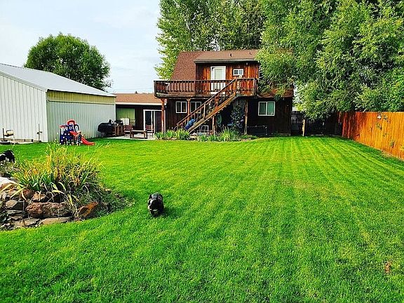 Backyard view of Home & Shop