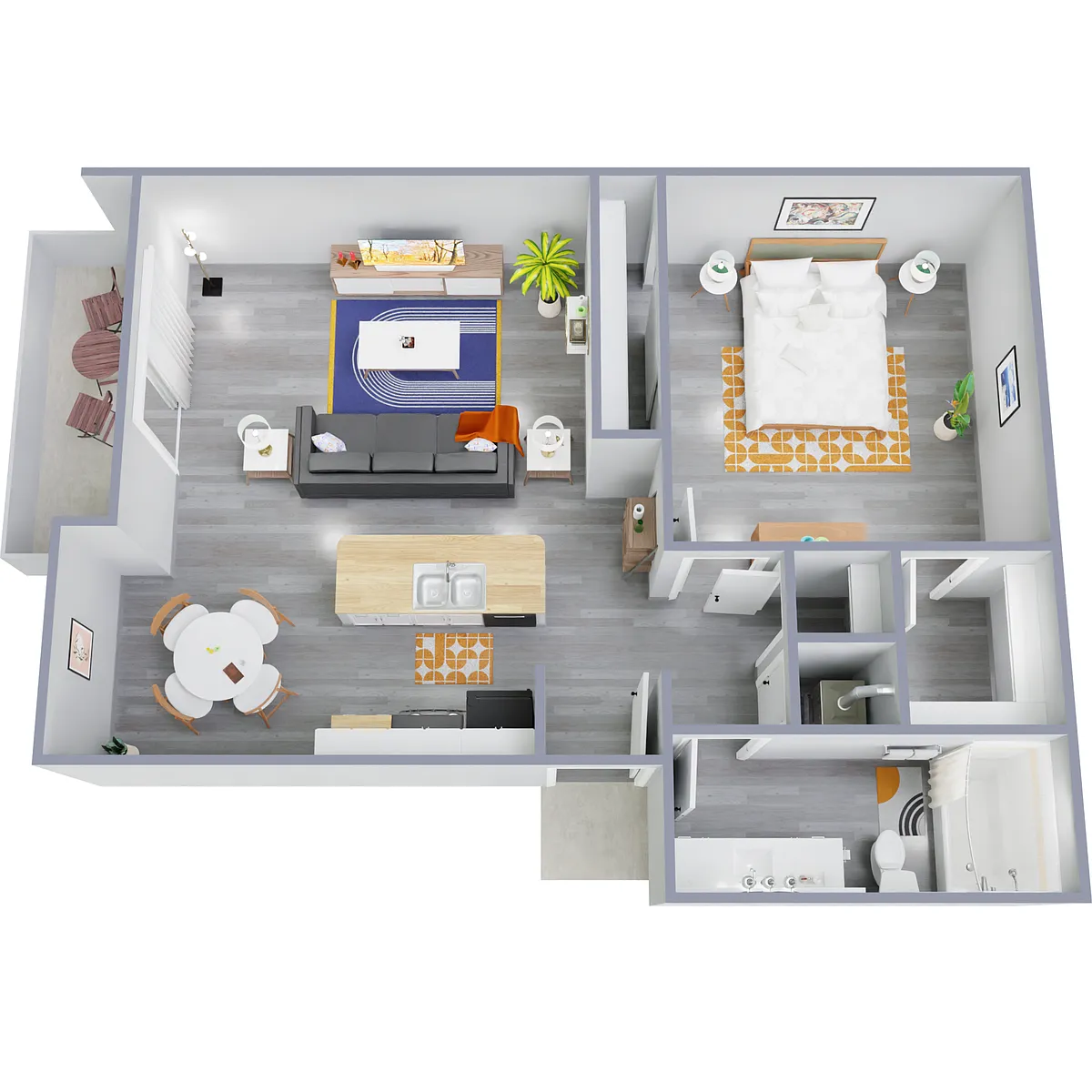 Floor plan A4