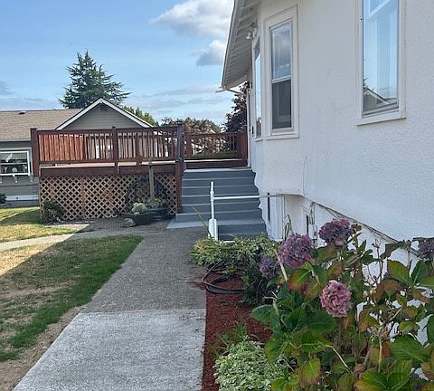 Exterior of Side of House with an Entrance