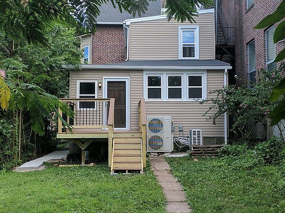 New siding back deck