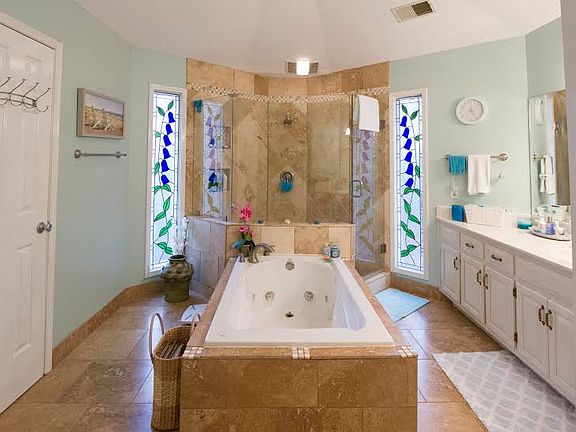 Custom Tile in Master Bath
