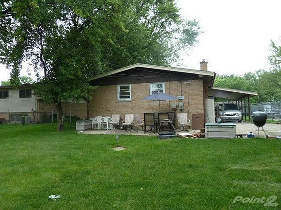 Large patio