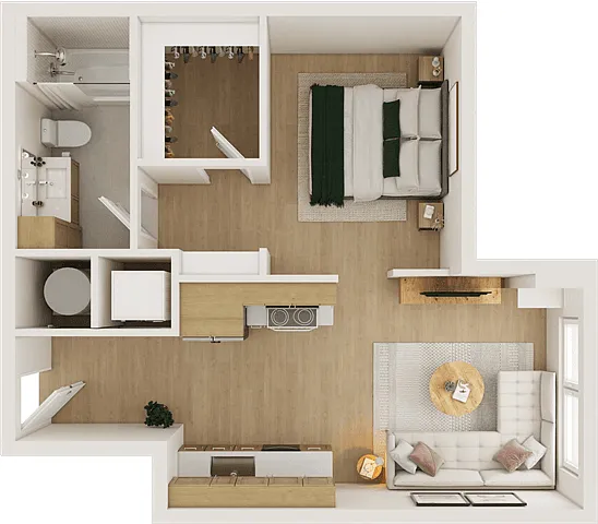 Floor plan The Dawn Patrol