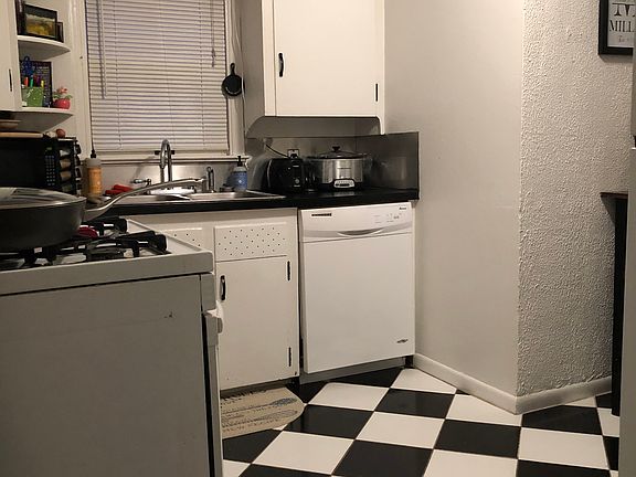 Kitchen from side entry