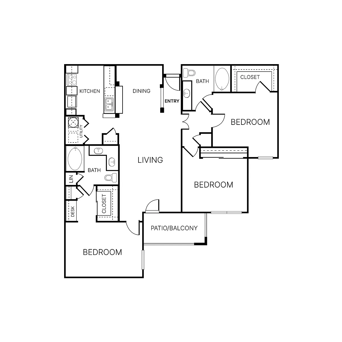 Floor plan C1L