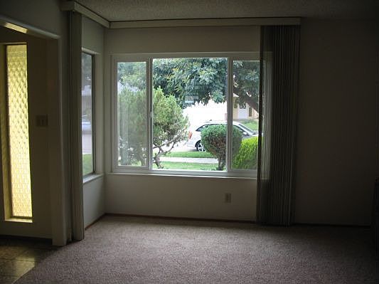 Living room looking out the front window