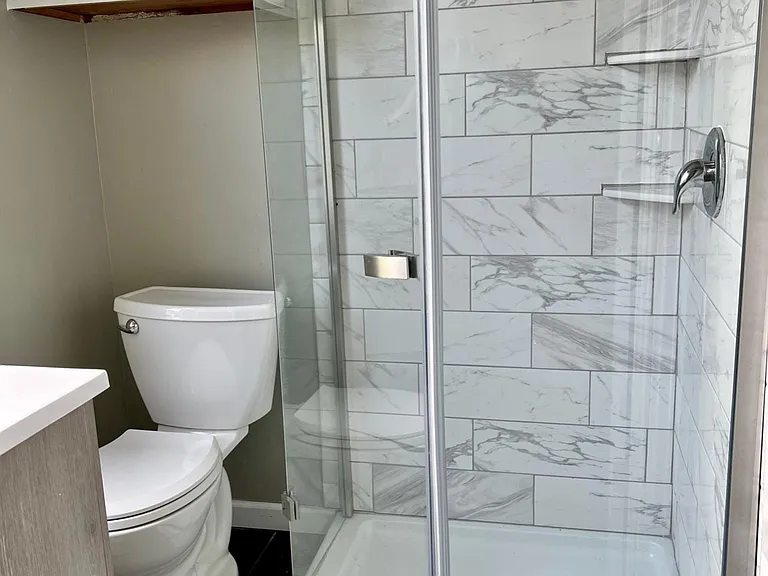 updated 1st full bath