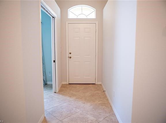 Foyer provides an inviting entrance into the home