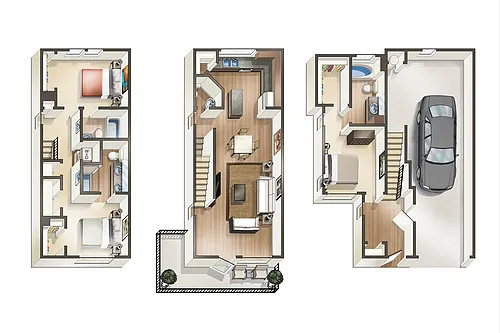 Floor plan C2B-sp