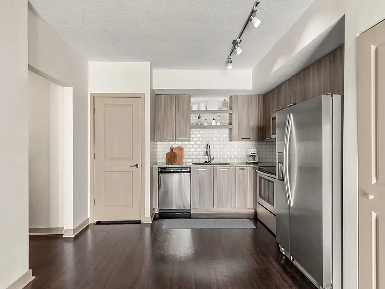 Enjoy sleek finishes and thoughtful details