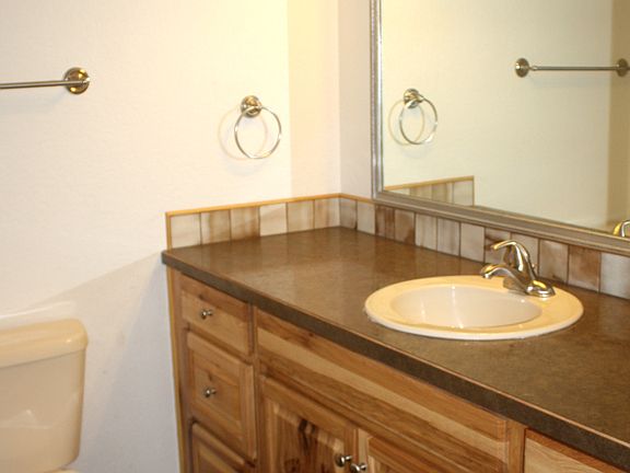 updated bathroom 