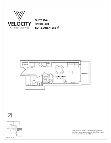 Floor plan B-A