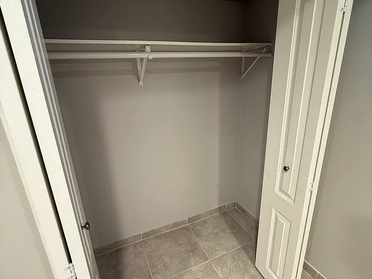 Basement Bathroom closet space
