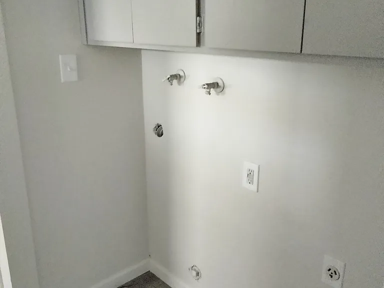 Laundry hookups