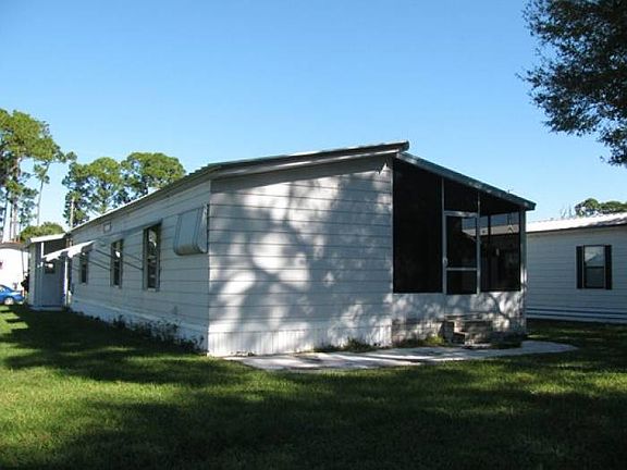 Rear, porch and patio