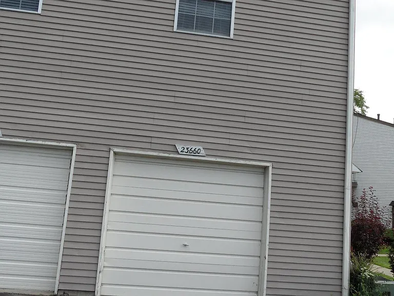 One car attached garage
