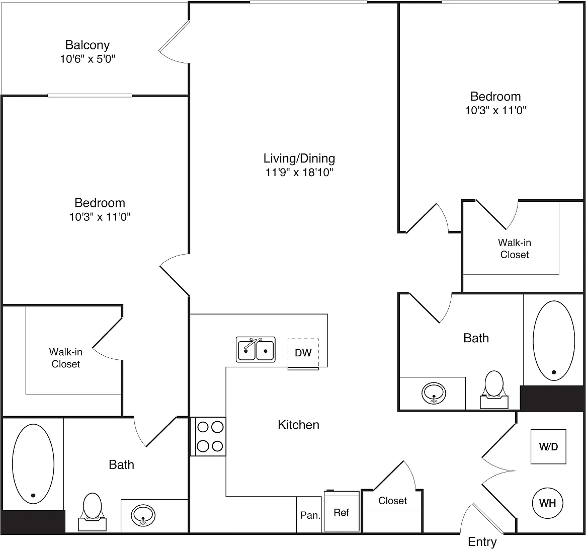 Floor plan 2A