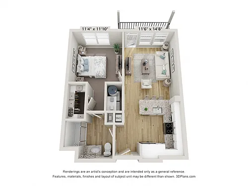 Floor plan A1 - Amber