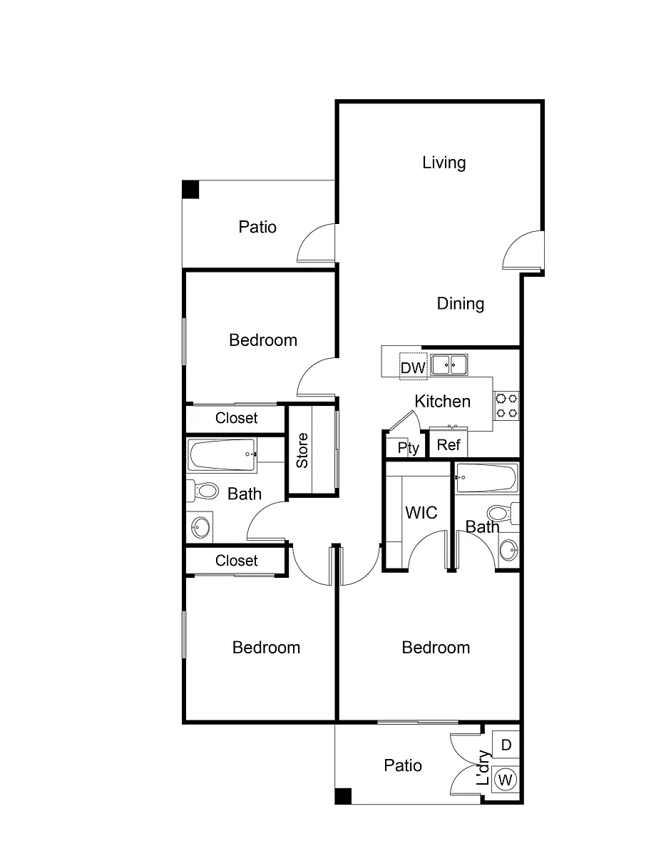 Floor plan C 60