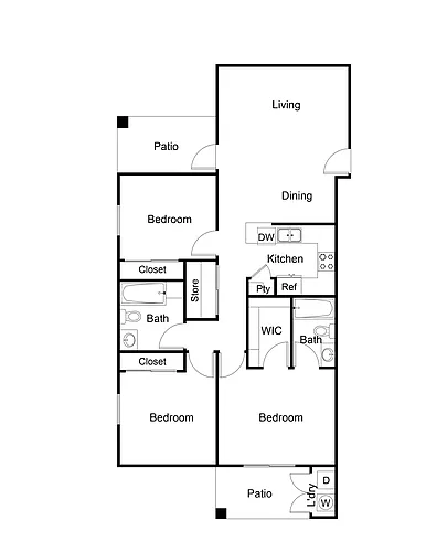 Floor plan C MKT