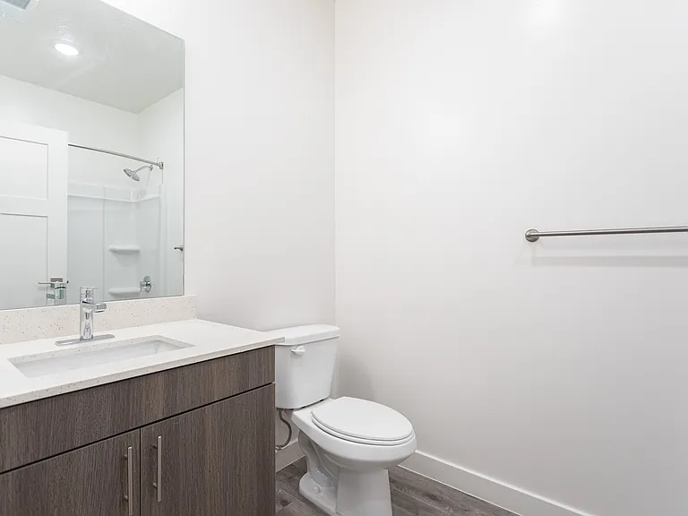 Studio Bathroom with Bathtub