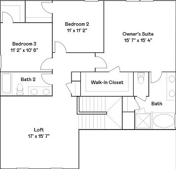 Floorplan 2nd level