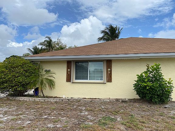 West side of duplex