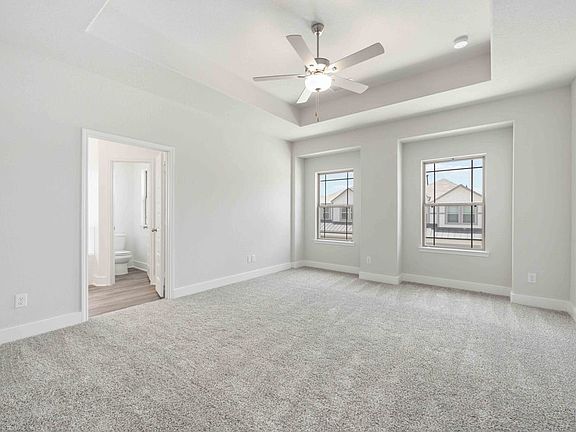 Patton Floorplan - Primary Bedroom