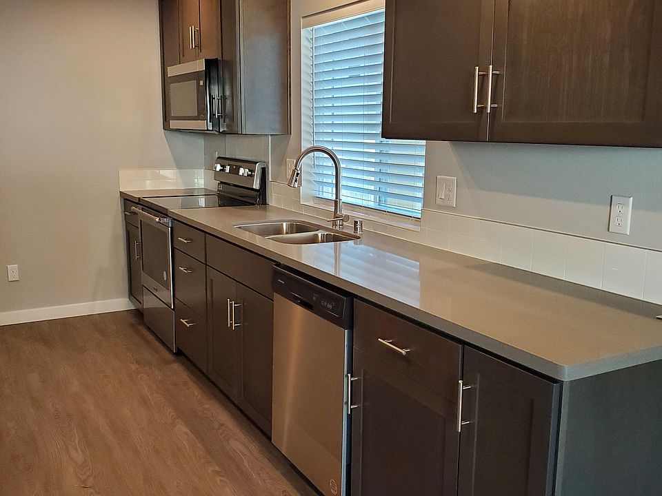 Half of kitchen