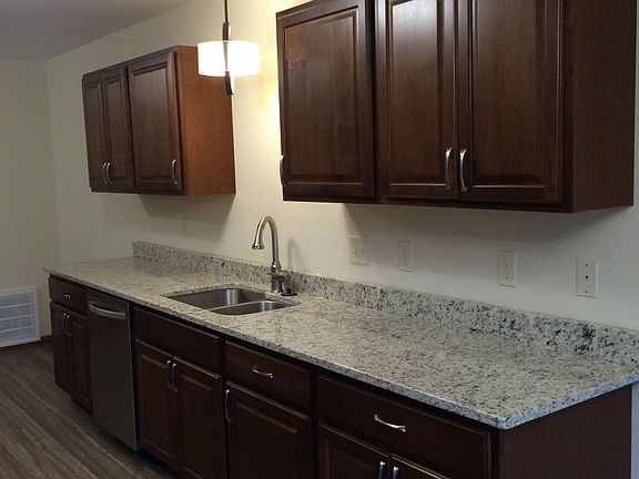 Kitchen with granit counters