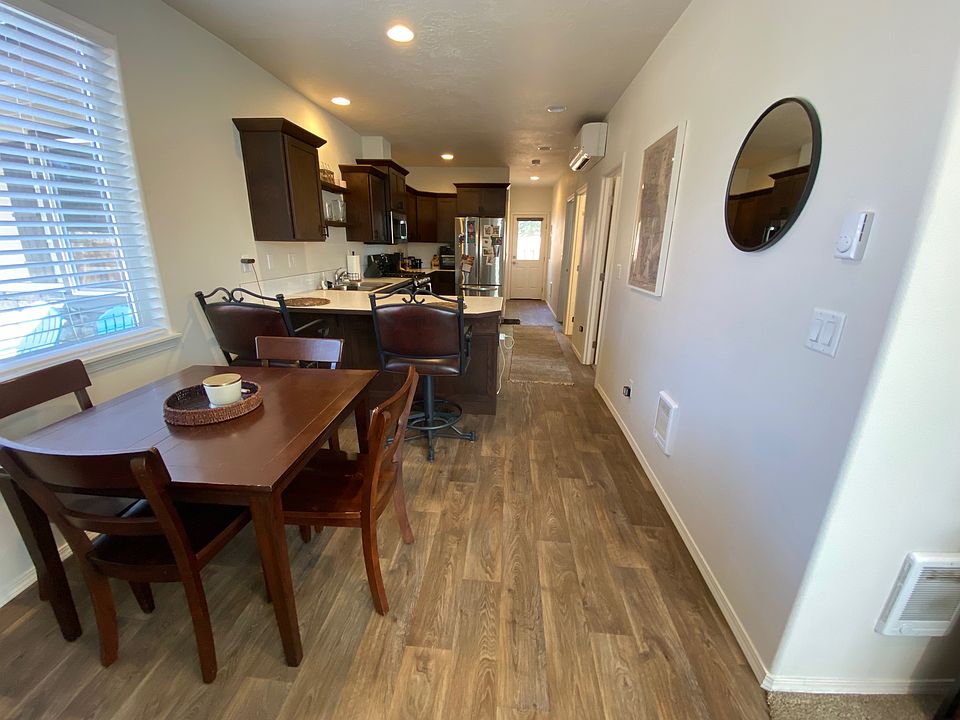 Open concept dining area