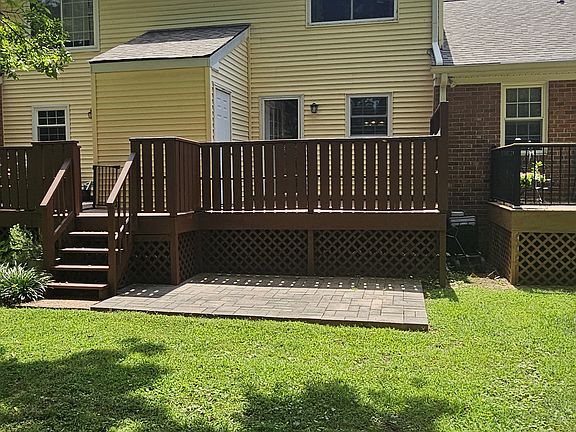 Unit has an additional patio. Great for a grill and entertaining.