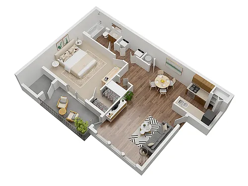 Floor plan Warner