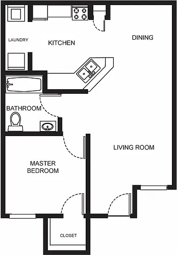 Floor plan A1 60
