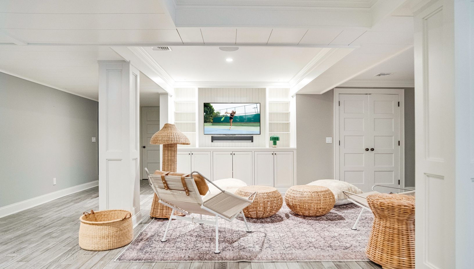  Lower level rec room