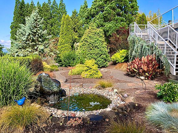 Back Landscape & Fountain