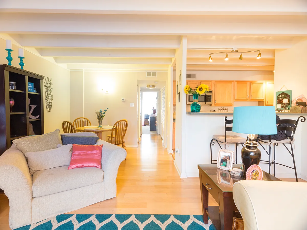 Staged photo. Furniture is not included. - Preston Square Apartments