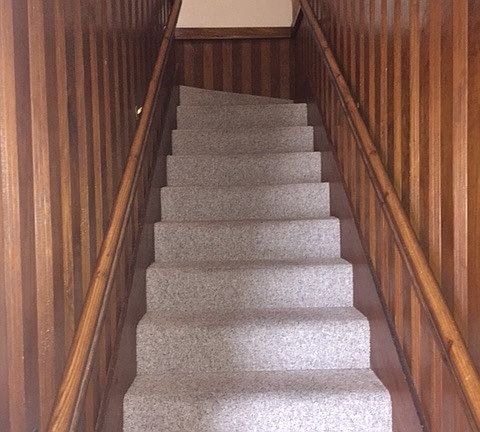 Upstairs leads to 1 large bedroom and 1 bathroom