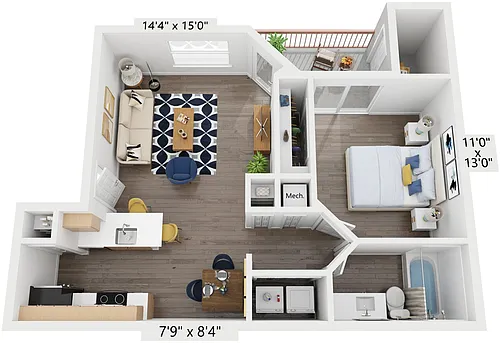 Floor plan A2
