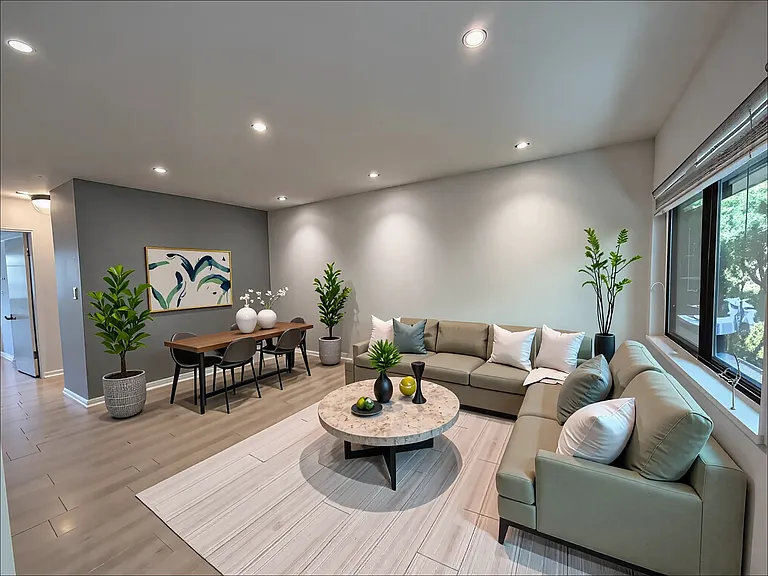 Living room configuration #1 ( without fireplace)