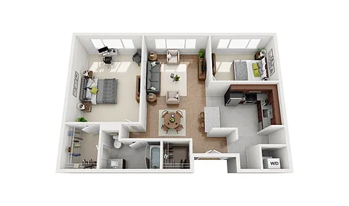 Floor plan The Park Charles