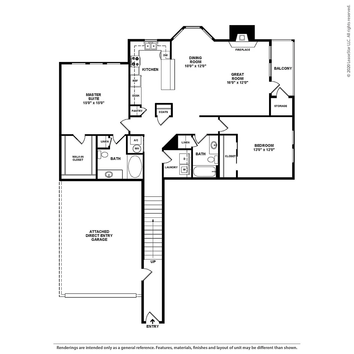 Floor plan The Blossom - Premium