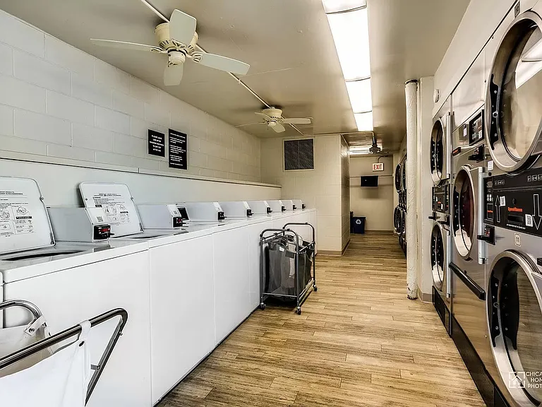 Rooftop Laundry Room