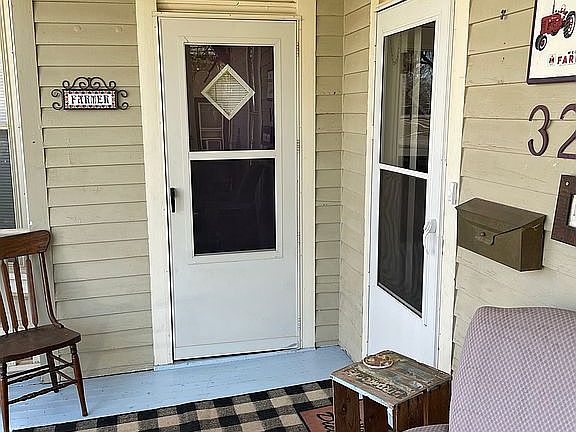 doors to lower level areas