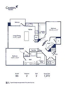 Floor plan B6