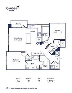 Floor plan B6