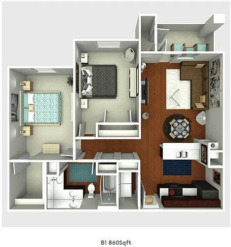 Floor plan B1