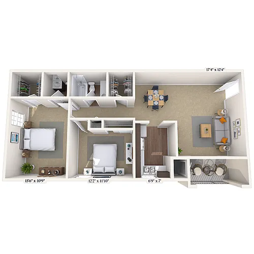 Floor plan Elwood III